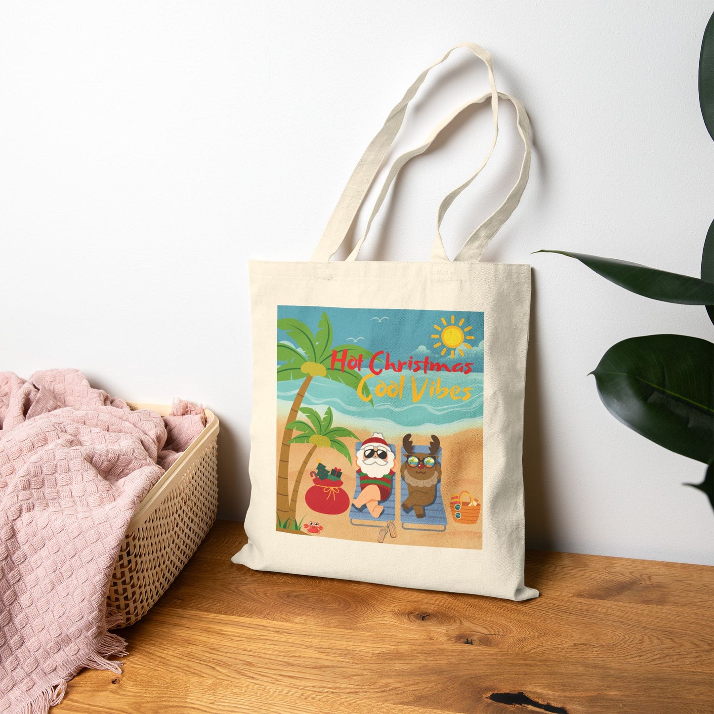 Tote Bag - Hot Christmas Cotton Canvas