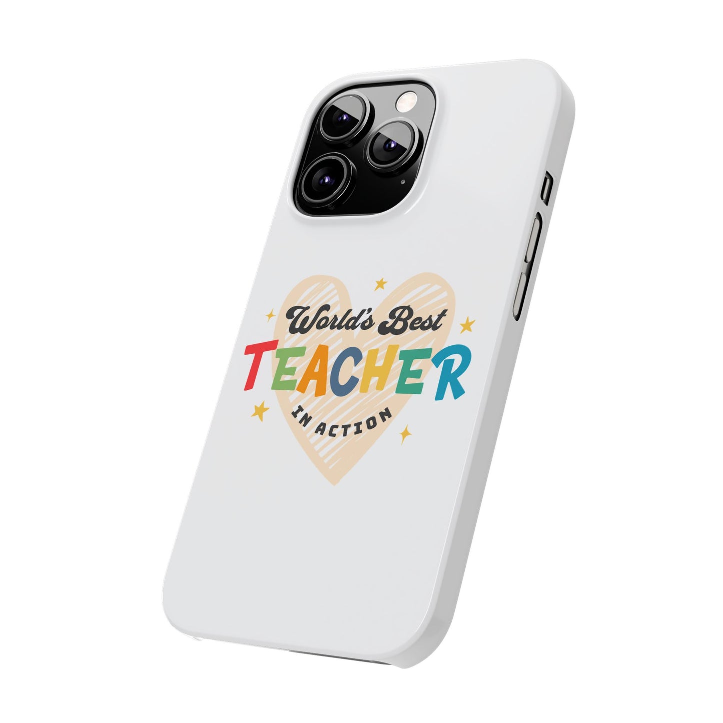 World's best teacher in action - Phone Cases