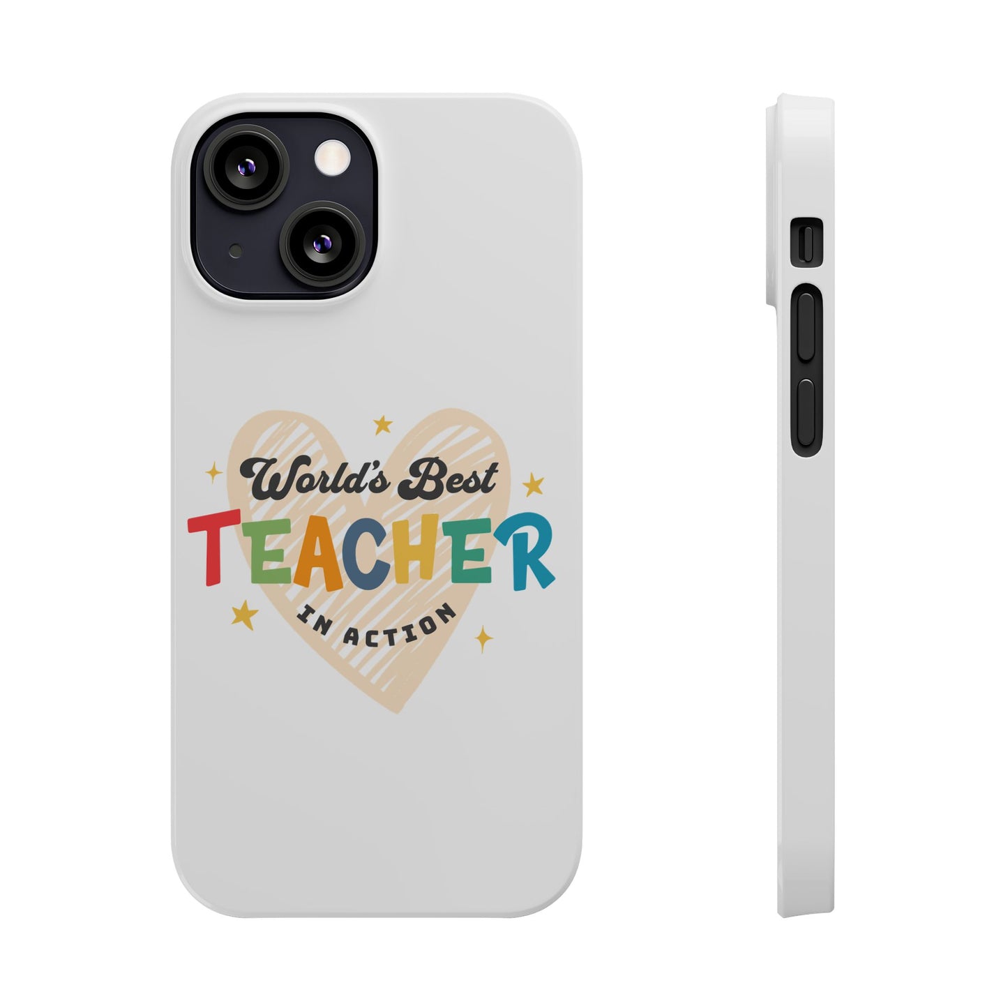 World's best teacher in action - Phone Cases