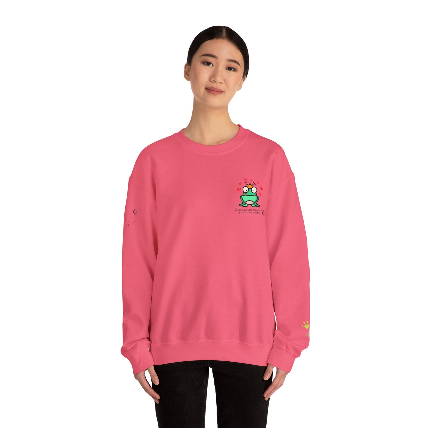 Sweatshirt - Cute Frog Design