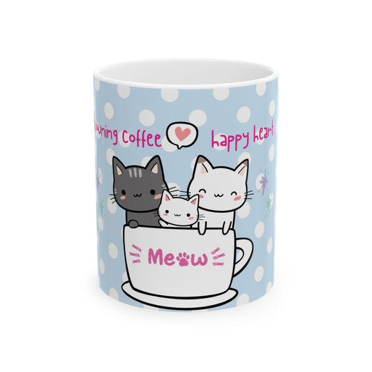coffee Mug – 11oz Meowning