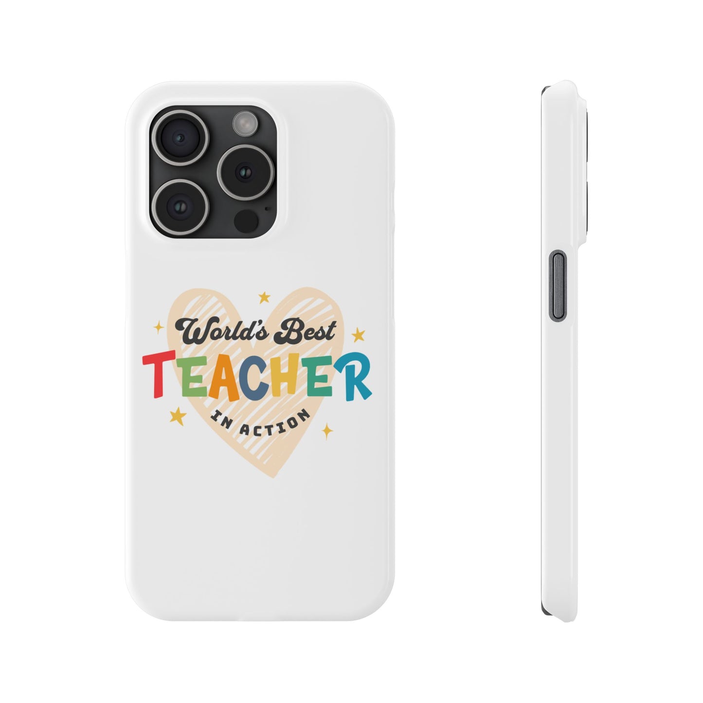 World's best teacher in action - Phone Cases