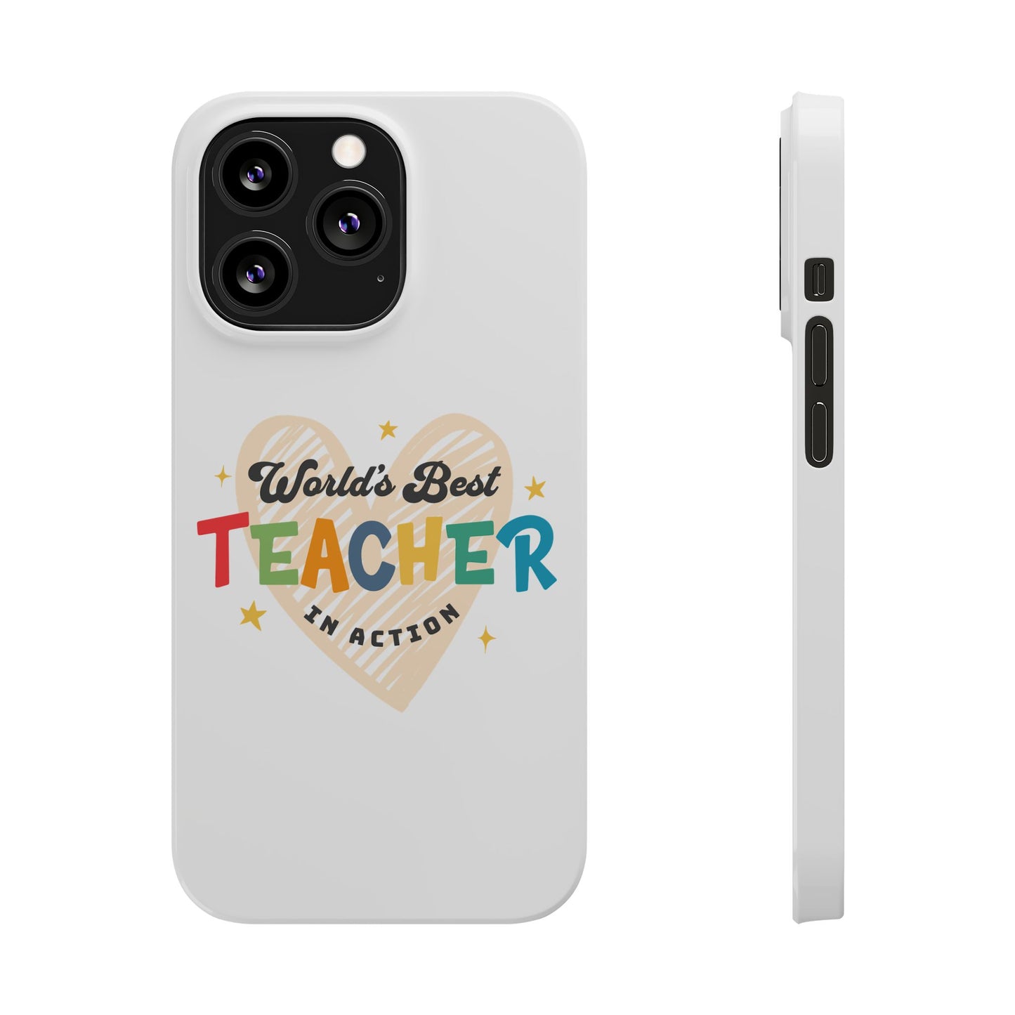 World's best teacher in action - Phone Cases