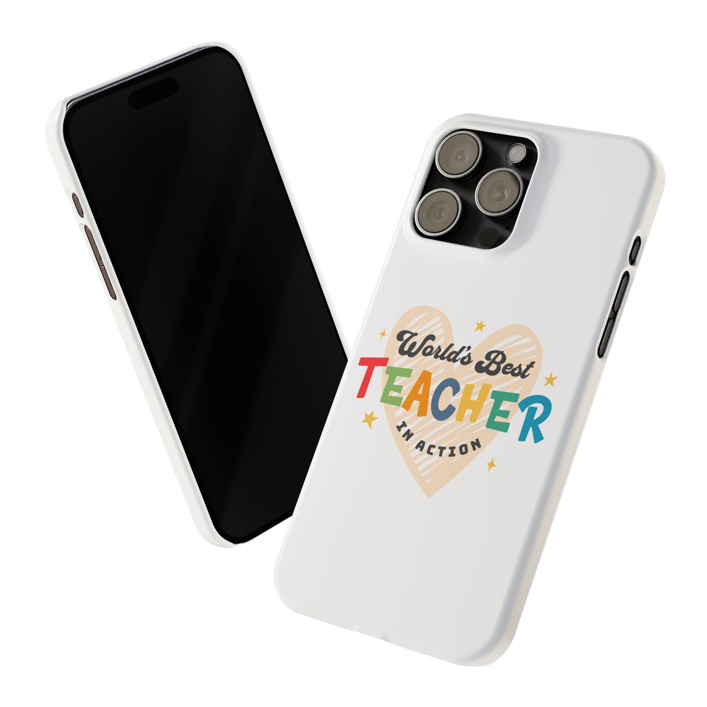 World's best teacher in action - Phone Cases