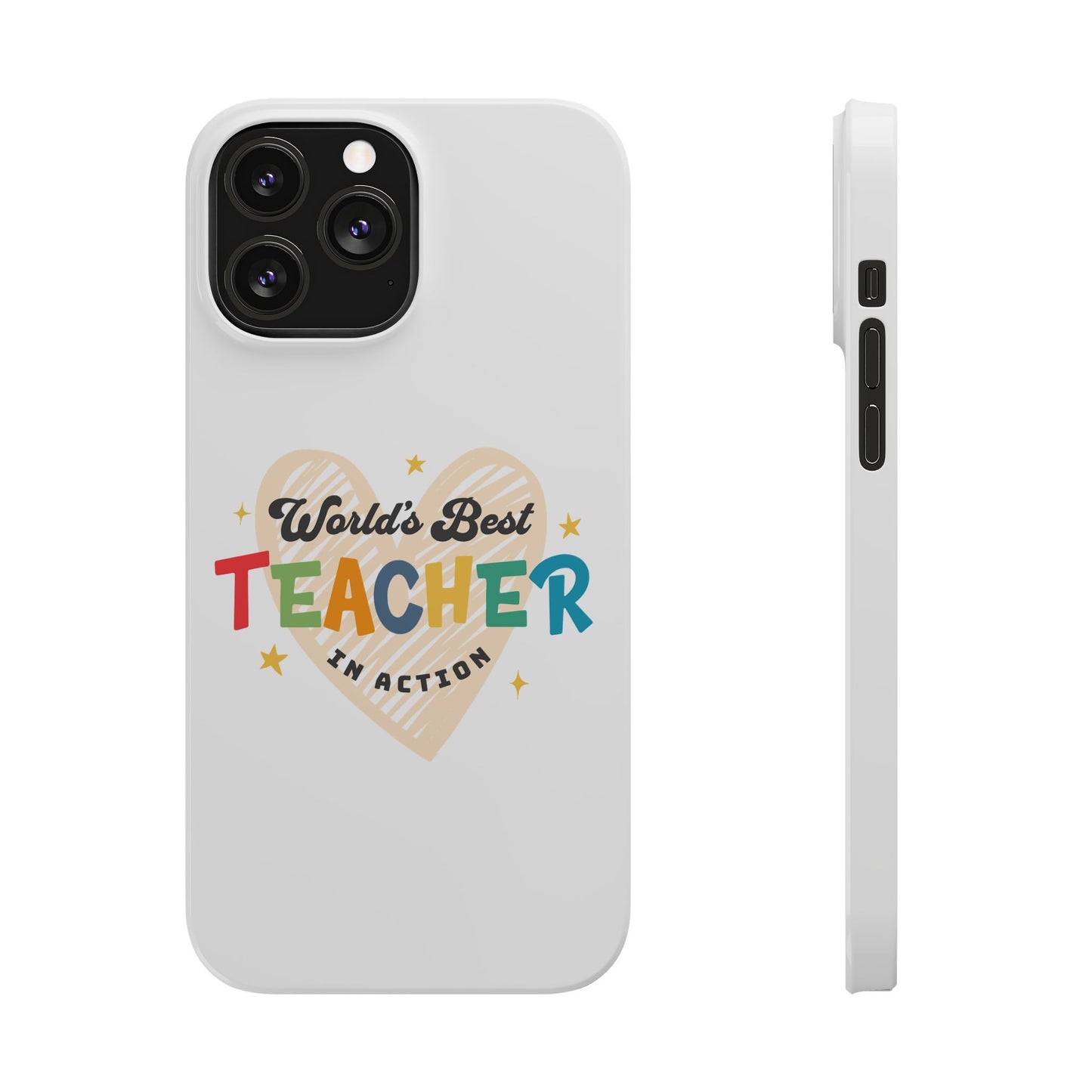 World's best teacher in action - Phone Cases