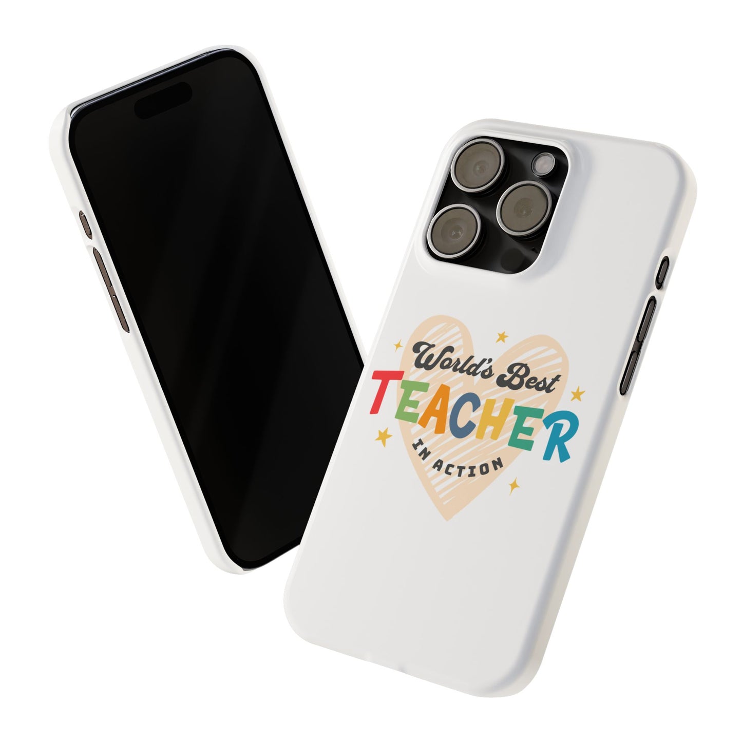 World's best teacher in action - Phone Cases