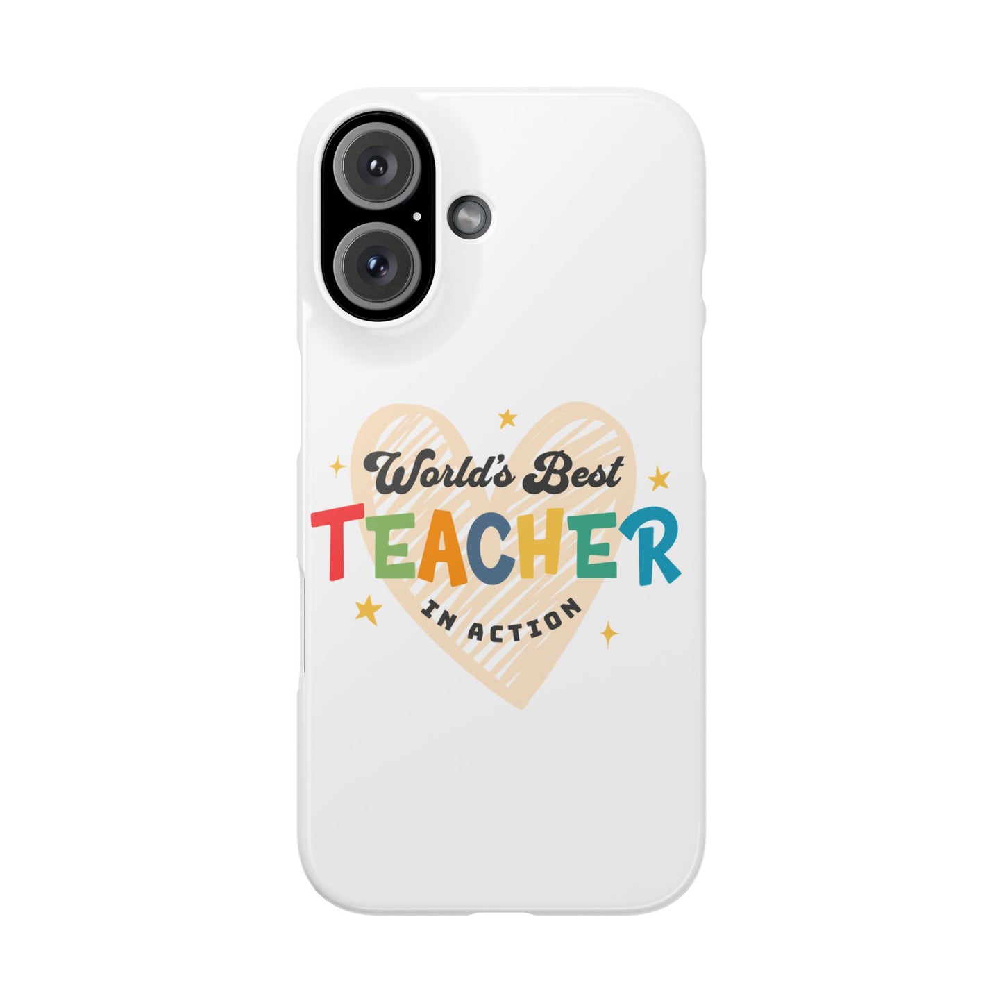 World's best teacher in action - Phone Cases