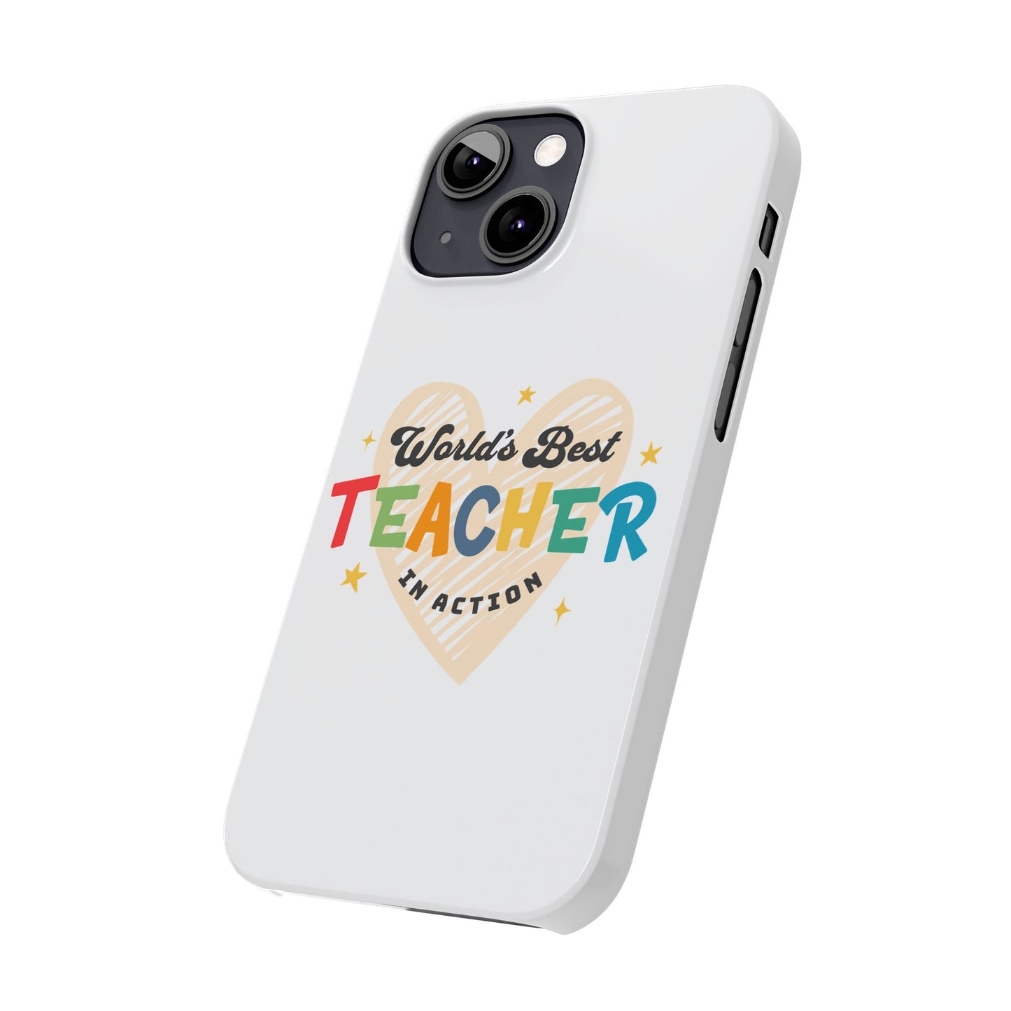 World's best teacher in action - Phone Cases