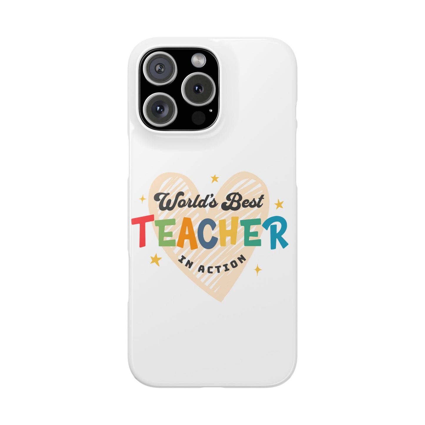 World's best teacher in action - Phone Cases