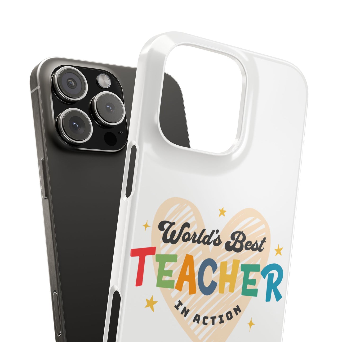 World's best teacher in action - Phone Cases