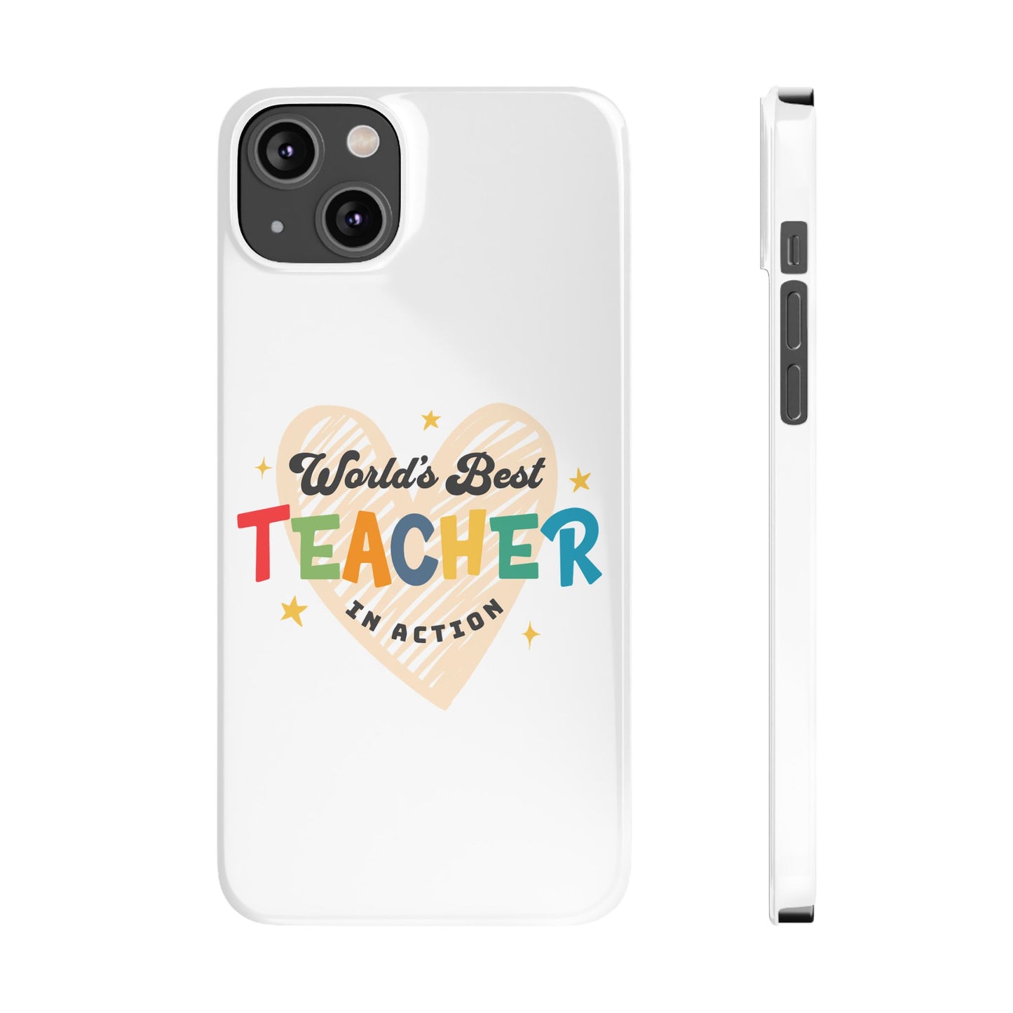 World's best teacher in action - Phone Cases