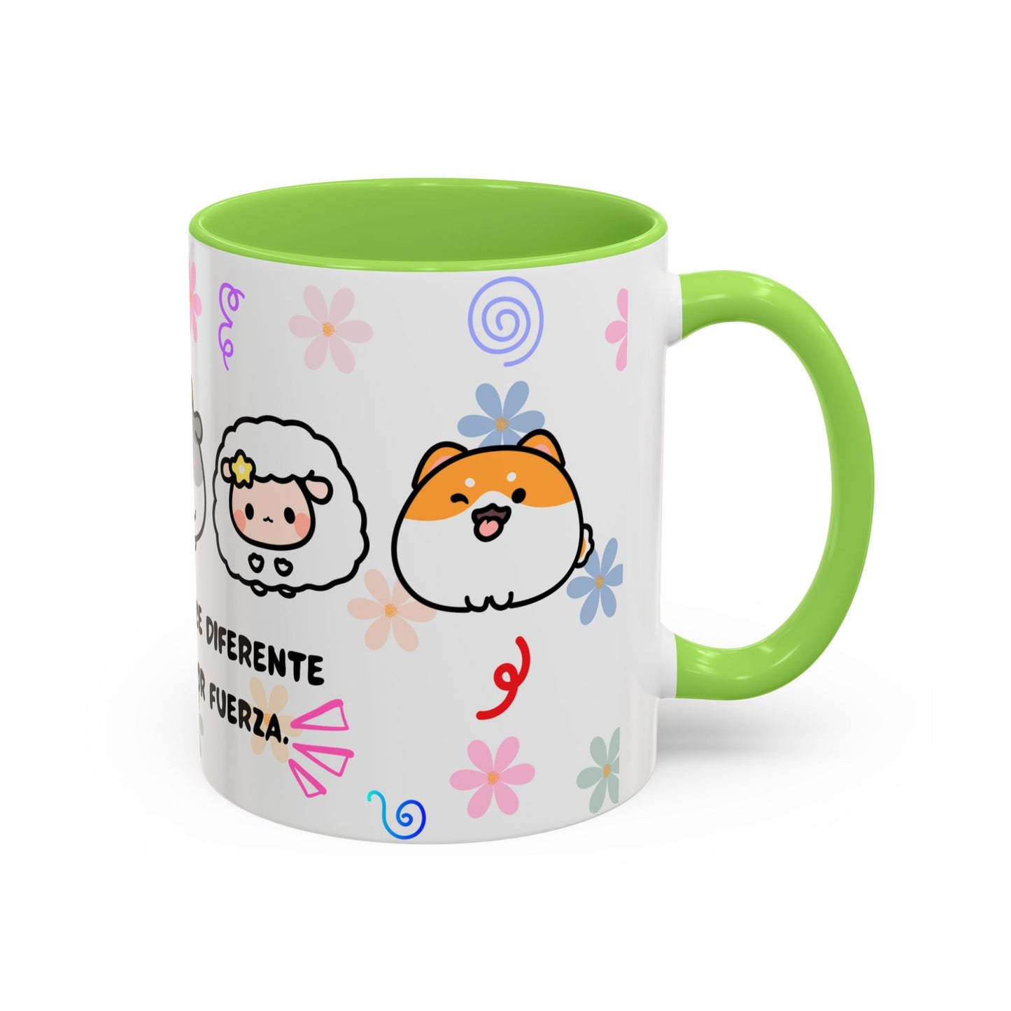 Coffee Mug – 11oz Cute Inspirational Animal