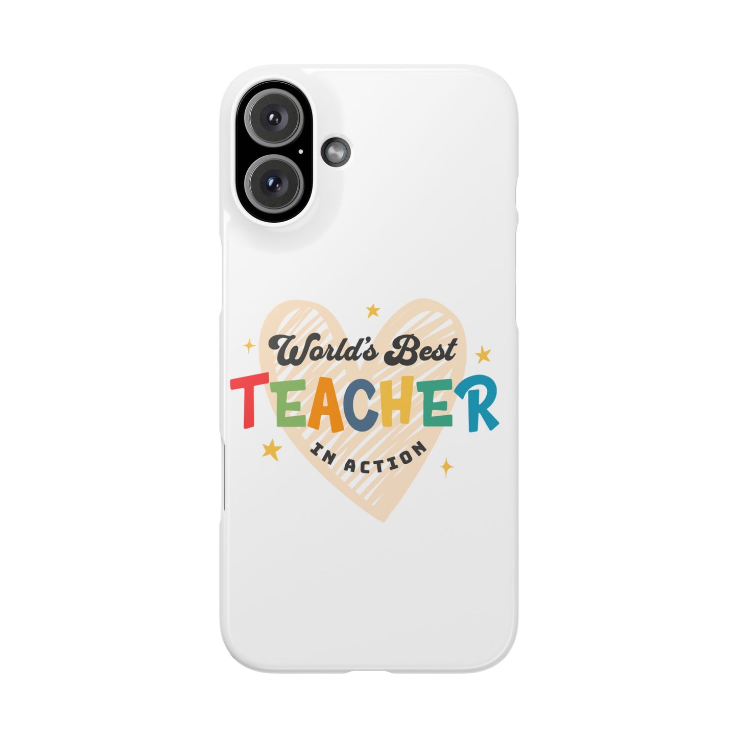 World's best teacher in action - Phone Cases