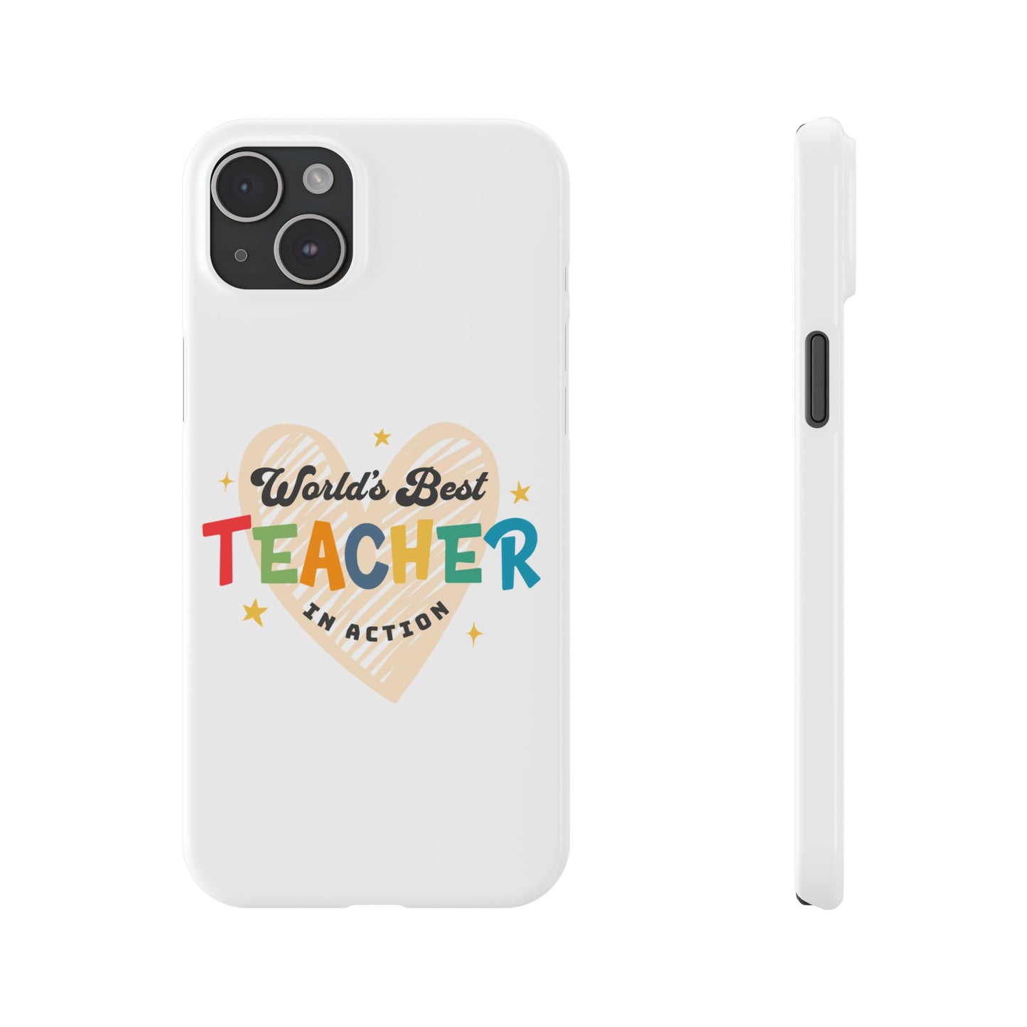 World's best teacher in action - Phone Cases