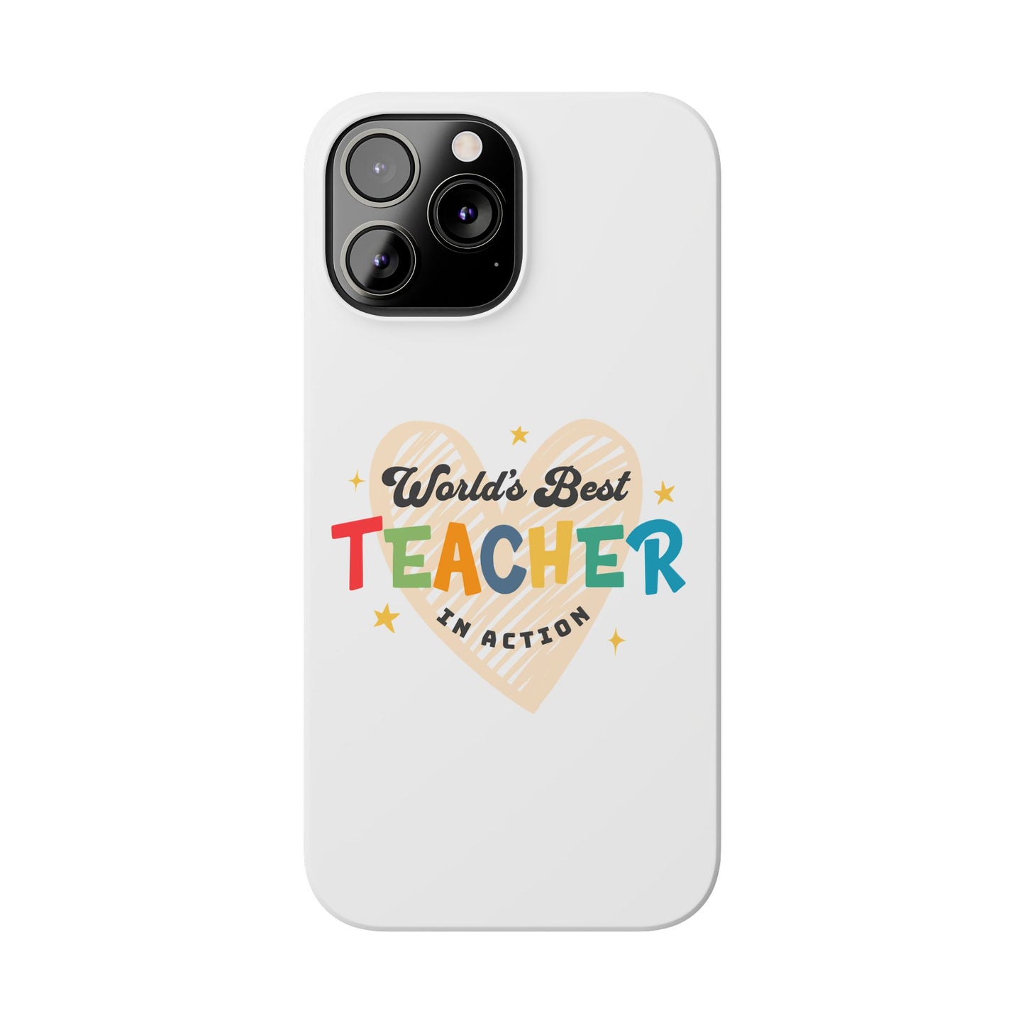 World's best teacher in action - Phone Cases