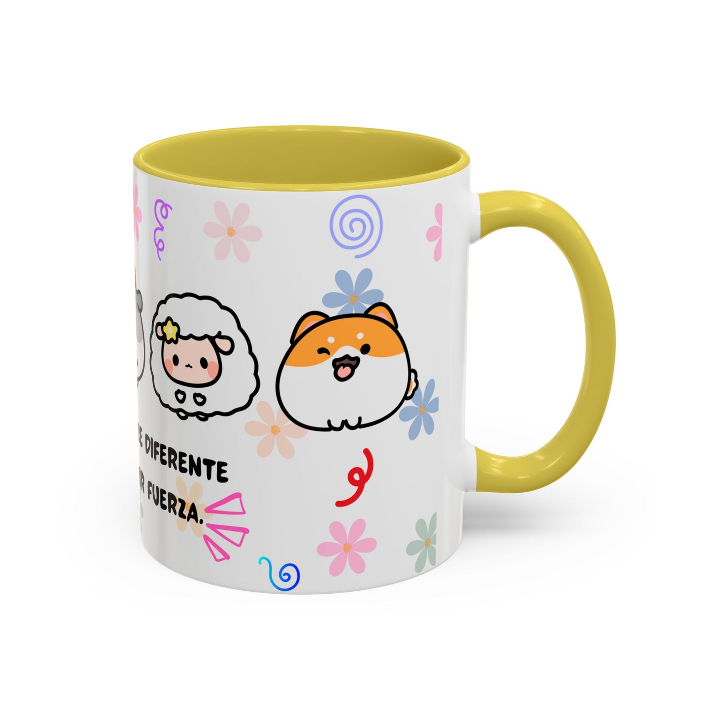 Coffee Mug – 11oz Cute Inspirational Animal