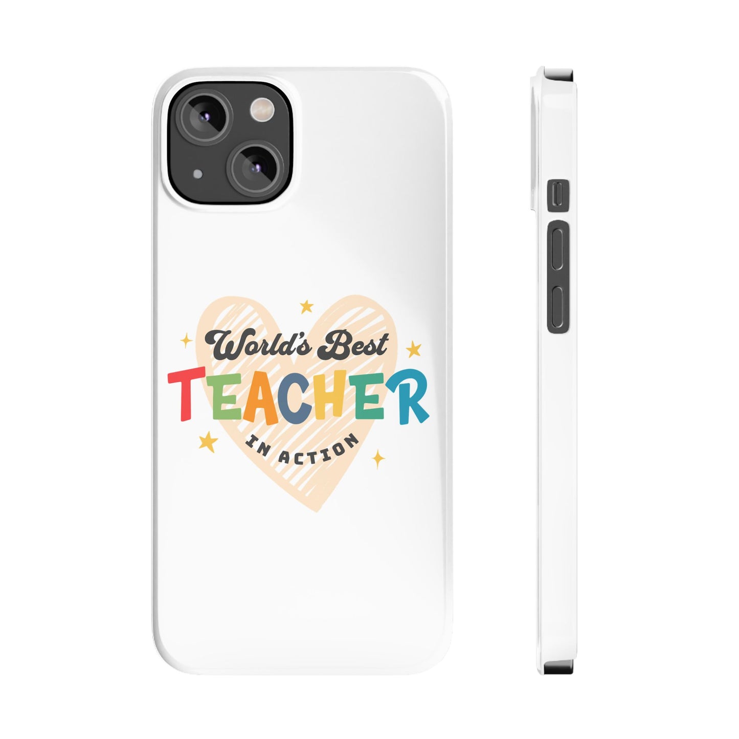 World's best teacher in action - Phone Cases