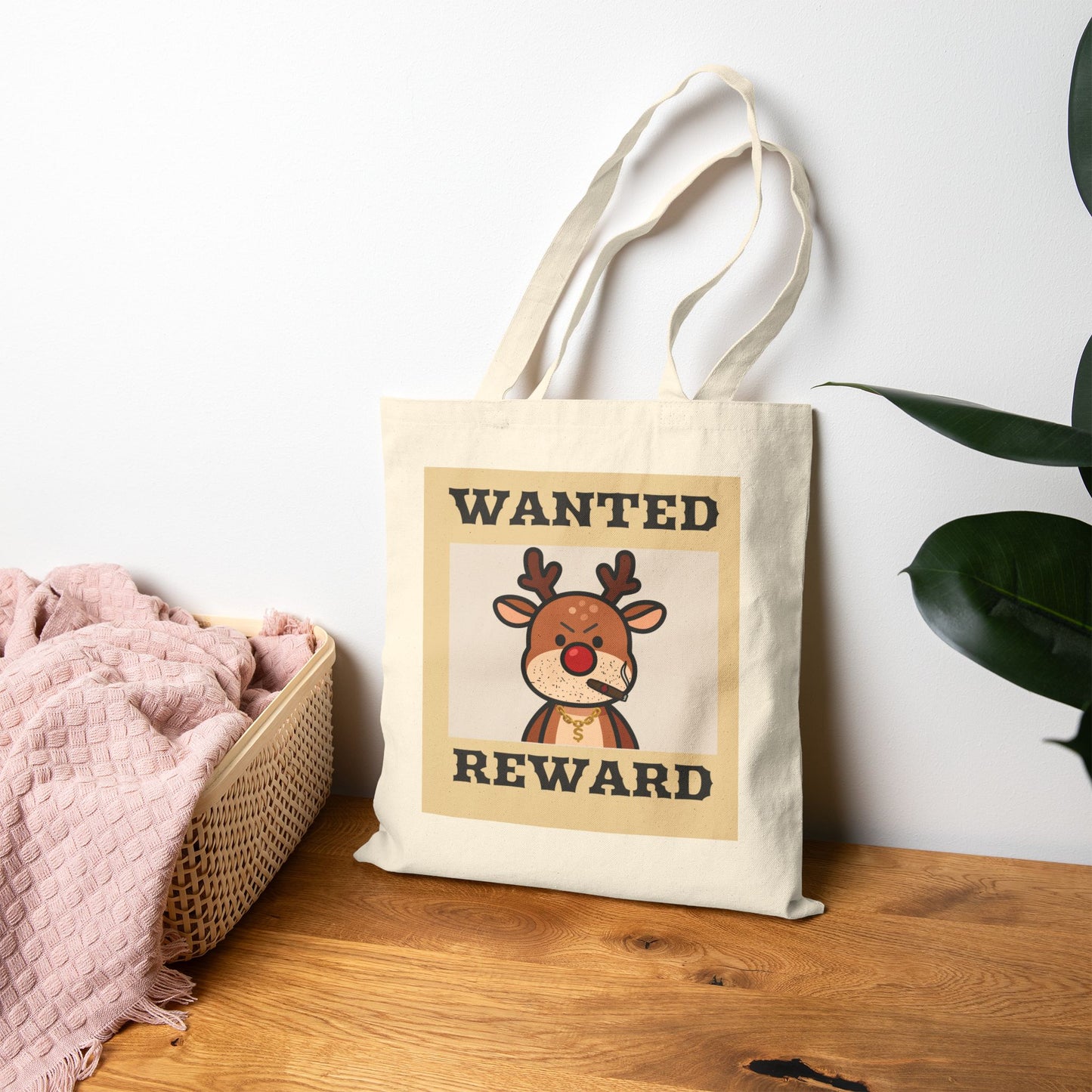 Tote Bag - Reward Christmas Cotton Canvas