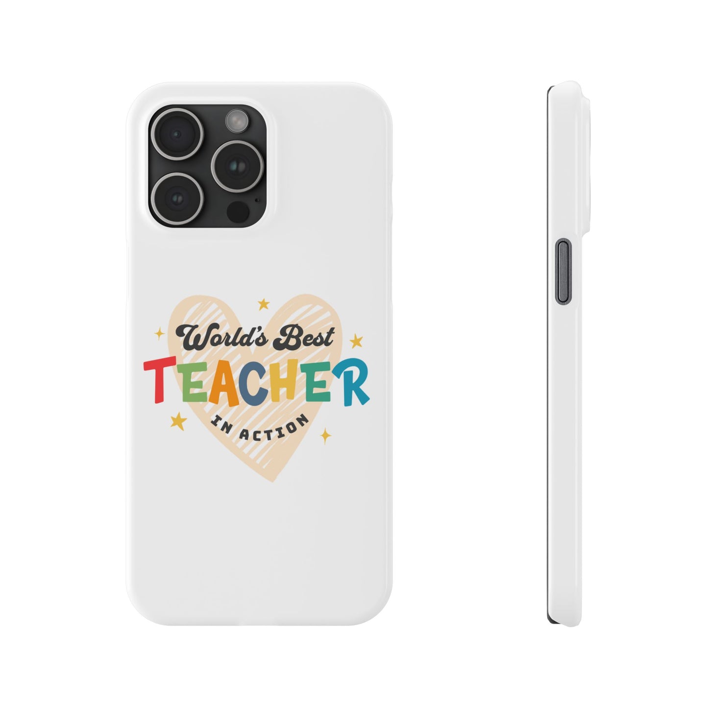 World's best teacher in action - Phone Cases