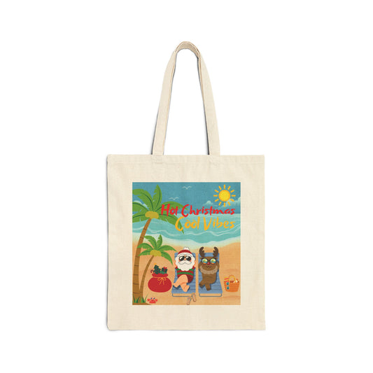 Tote Bag - Hot Christmas Cotton Canvas