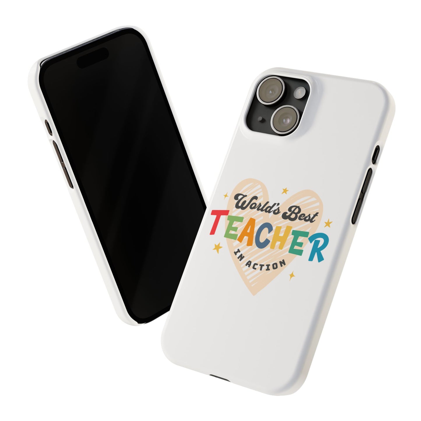 World's best teacher in action - Phone Cases