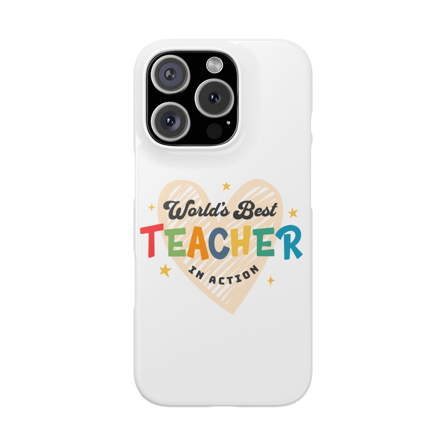 World's best teacher in action - Phone Cases