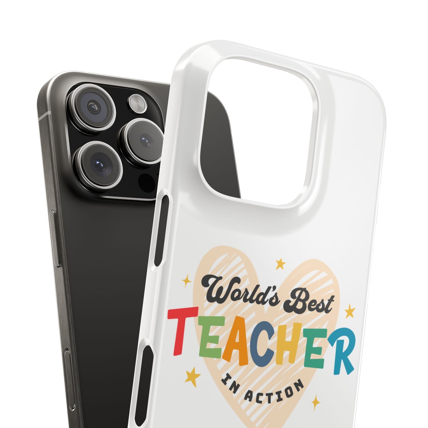 World's best teacher in action - Phone Cases