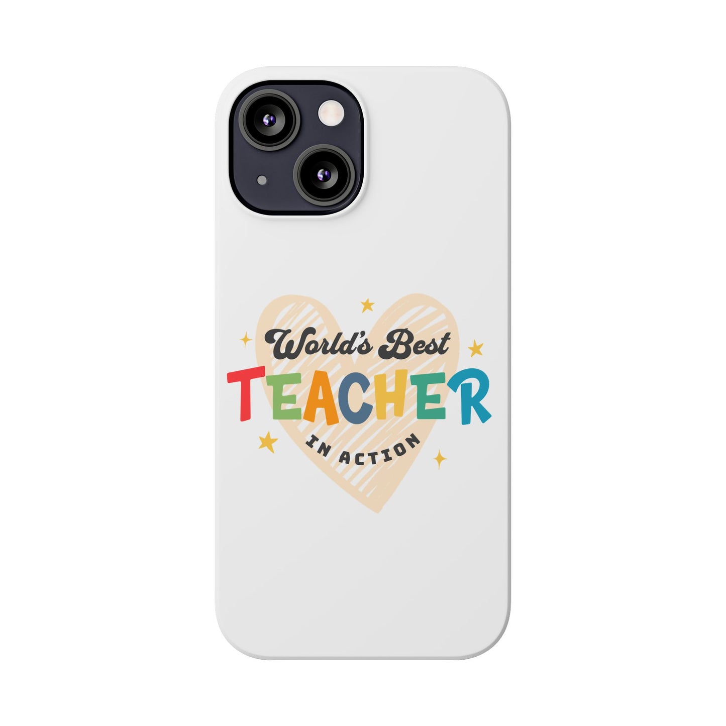 World's best teacher in action - Phone Cases