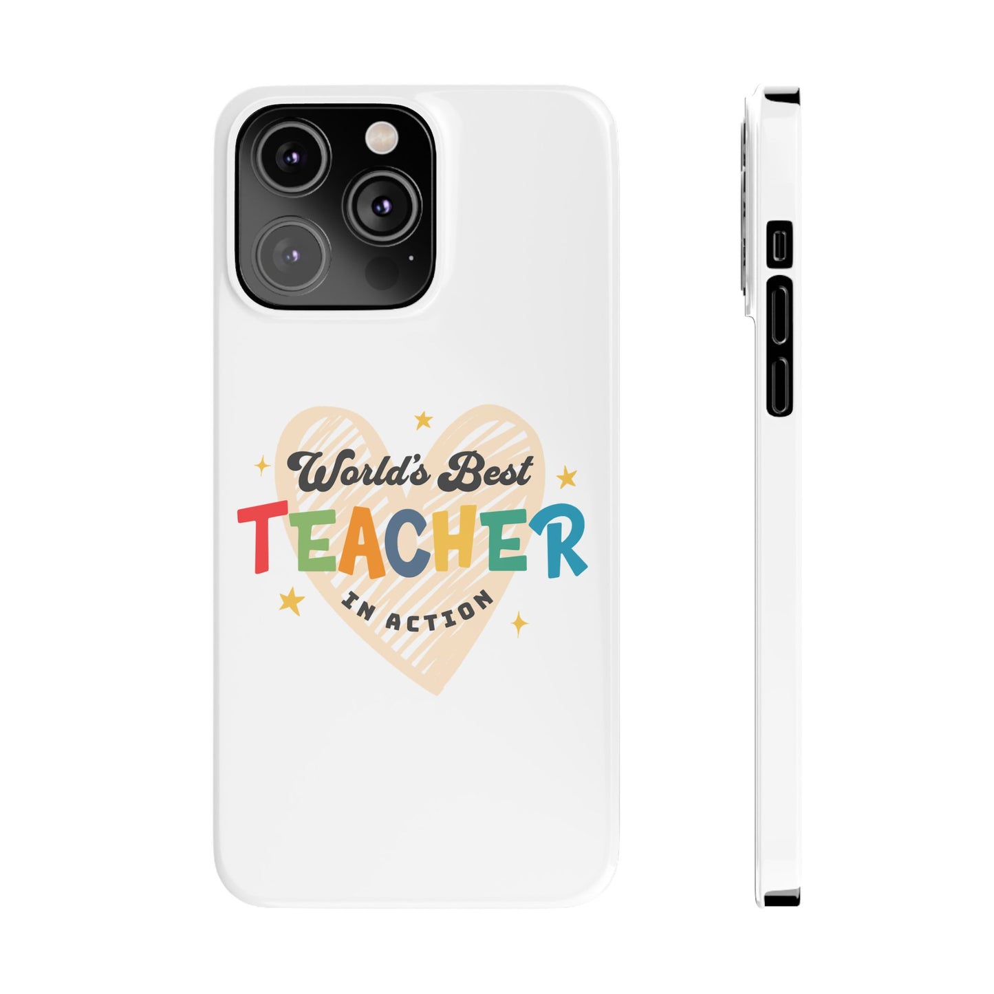 World's best teacher in action - Phone Cases