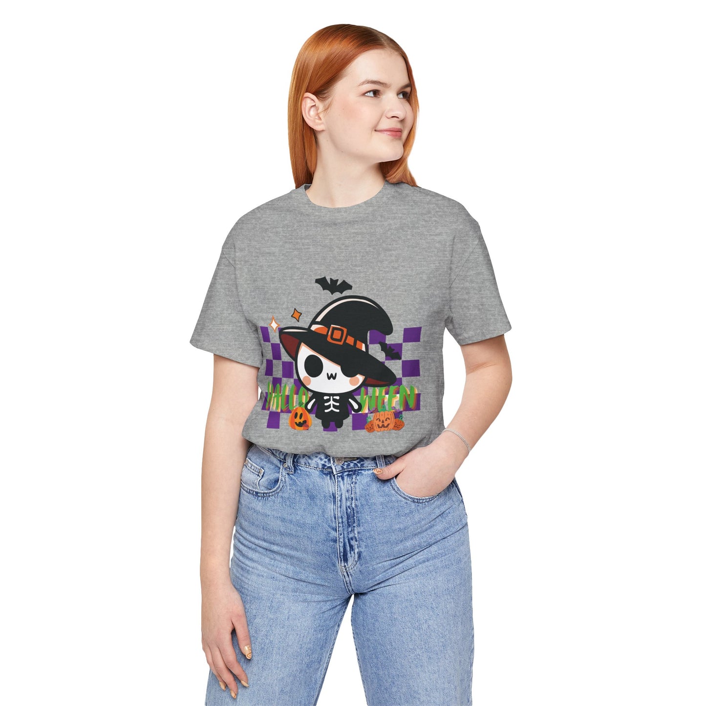T-Shirt - Witchy Skeleton Halloween