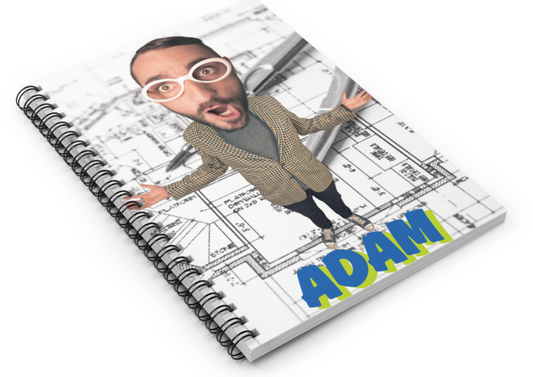 Notebook – Personalized 6x8" Journal with 118 Ruled Pages